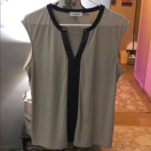 Calvin Klein multi textile top
